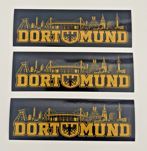 Dortmund skyline aufkleber - dortmund,