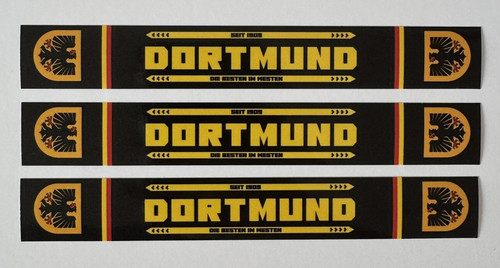 Dortmund aufkleber sticker - dortmund,