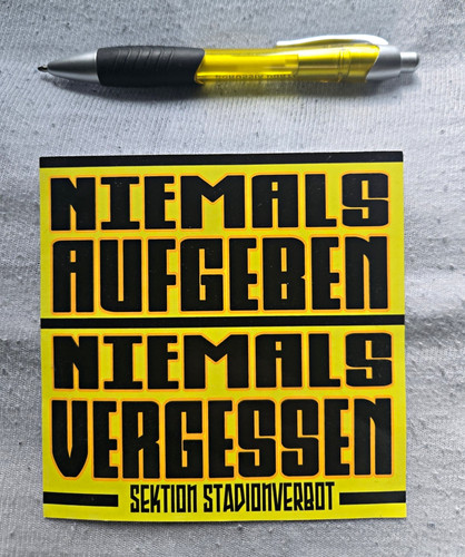 Borussia dortmund aufkleber - dortmund,