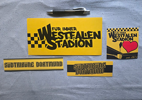 Borussia dortmund aufkleber - borussia,